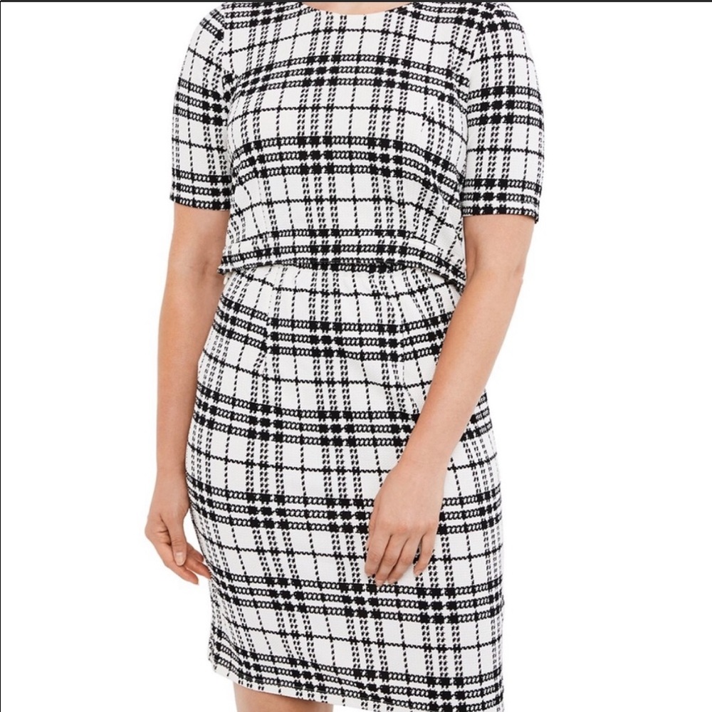 Motherhood Maternity Plus size Nursing Dress